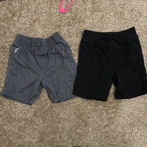 Garanimals Black and Gray Kids Shorts Set